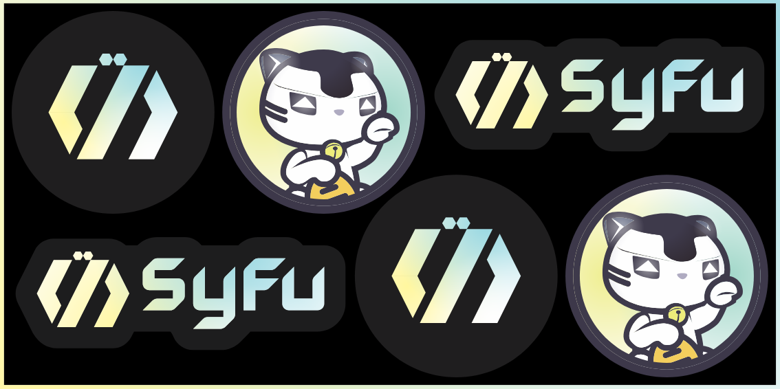 SyFu オリジナルステッカー